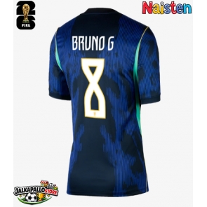 Brasilia Bruno Guimaraes #8 Vieraspaita Naisten MM-kisat 2026 Lyhythihainen